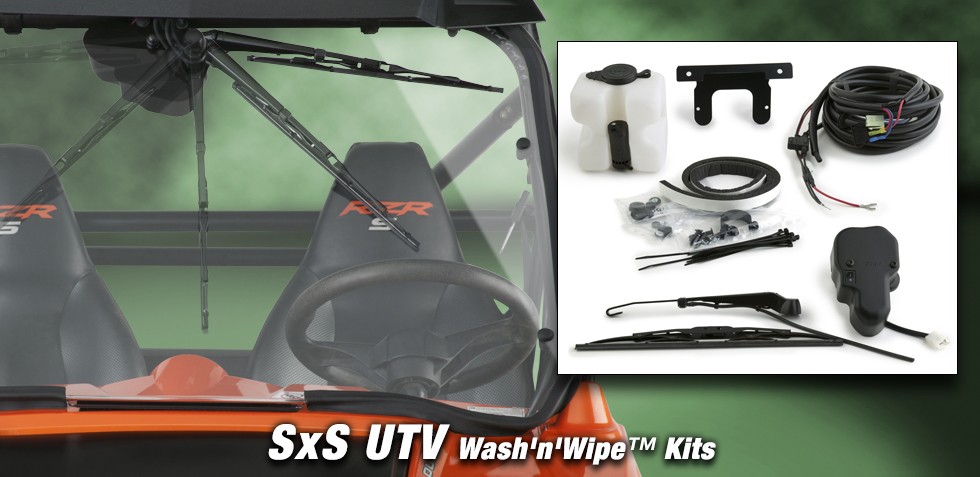 UTV Car Windshield Washer Pump Reservoir Kit