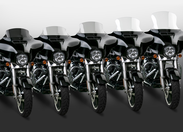 New VStream® Windscreens for the Harley-Davidson® Rushmore™ Models