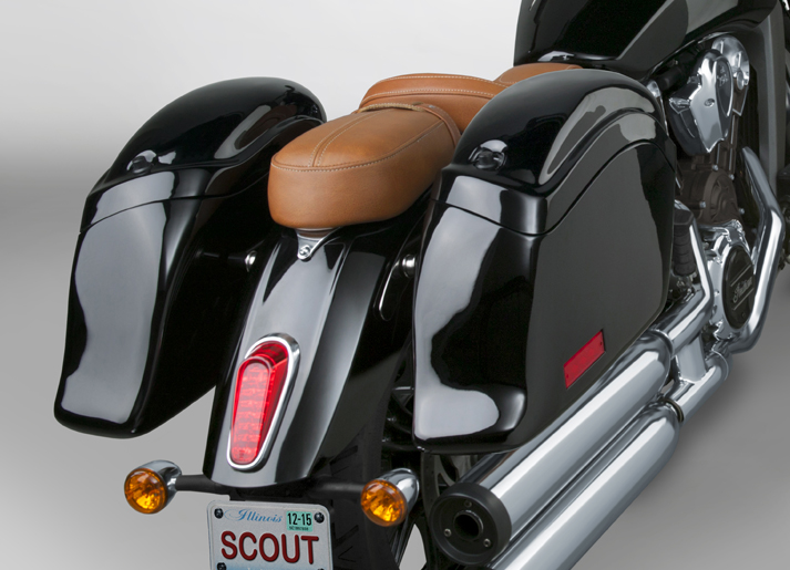 Cruiseliner™ Saddlebags Available for the Indian® Scout!