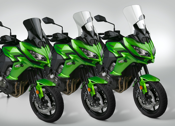 New VStream® Windscreens for the Kawasaki® Versys