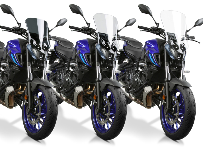 New VStream® Windscreens for the 2021-Current Yamaha MT-07